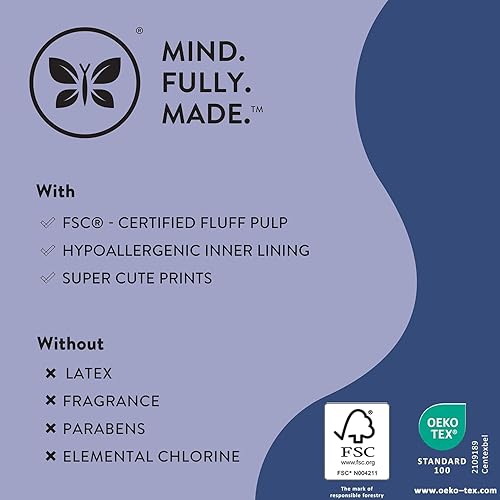 Miniatura 6 de The Honest Company Pañales de noche Clean Conscious  A base de plantas, sostenibles  Nube acogedora + signos de estrella  Club Box, talla 6 (35+