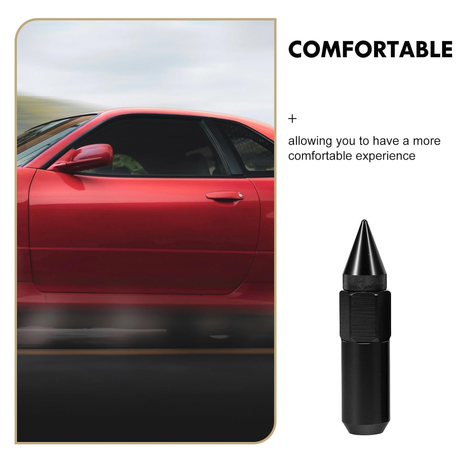 PRETYZOOM 20pcs Durable Car Wheel Nut Caps Easy Install Accessories for All Tire Reliable Lug Nut Covers for Enhanced Wheel Upgrade