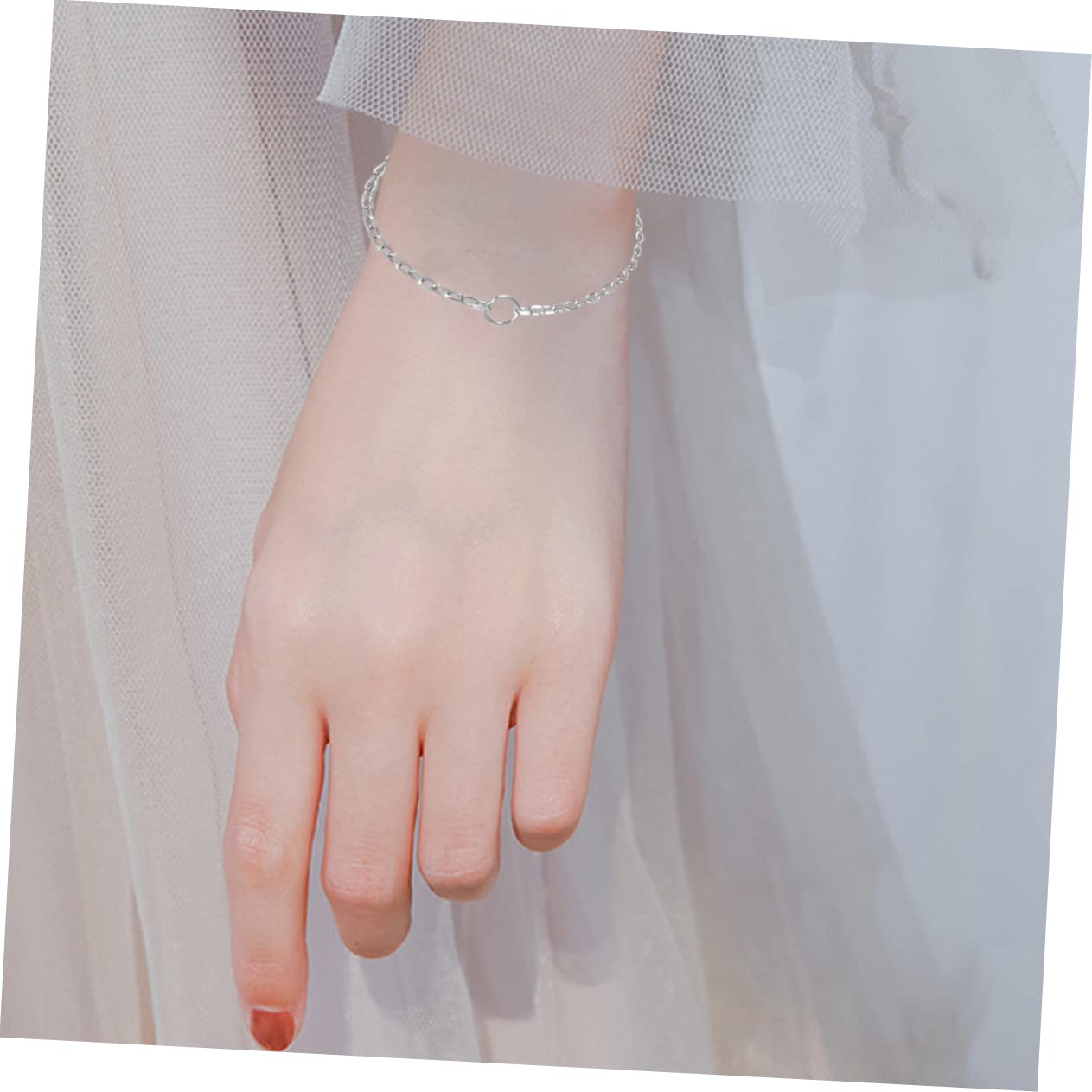 NUOBESTY 9stücke Teiliges Verlängerungsketten Zubehör Für Armbänder Und Halsketten Silber Mit Praktischen Schnappverschlüssen Und Einzigartigem Design Für Schmuckherstellung