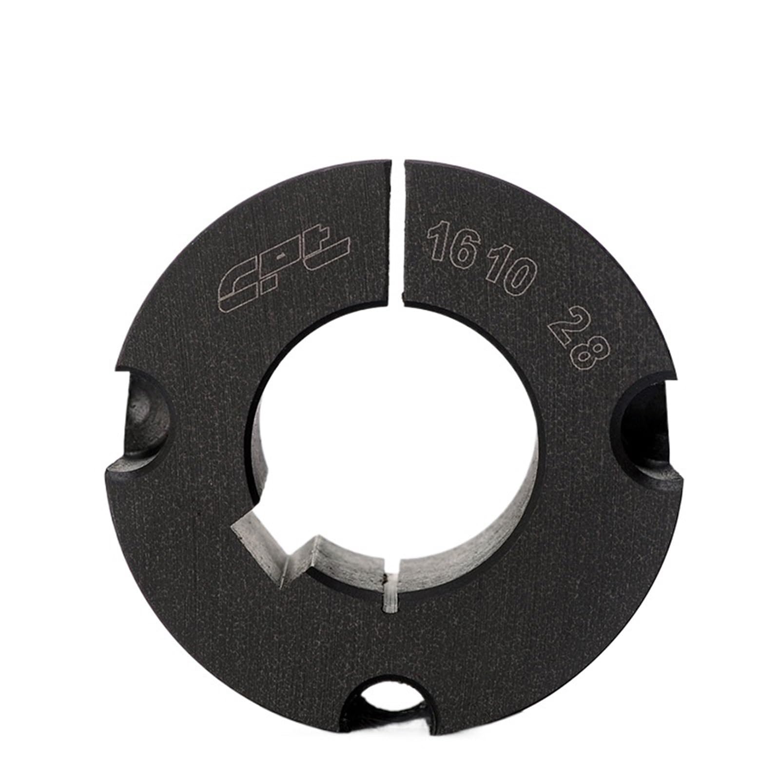 Polea de correa trapezoidal CPT SPZ de doble ranura, diámetro exterior de 99 mm, diámetro de paso de 95 mm, buje 1610 SPZ95-02-1610(25mm)