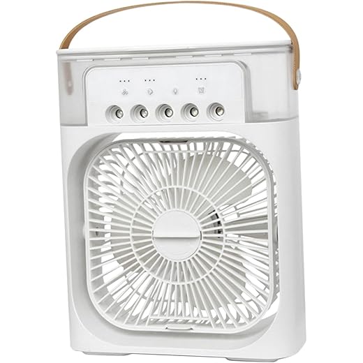 CALANDIS Portable Air Conditioner Quiet Small Desk Air Fan