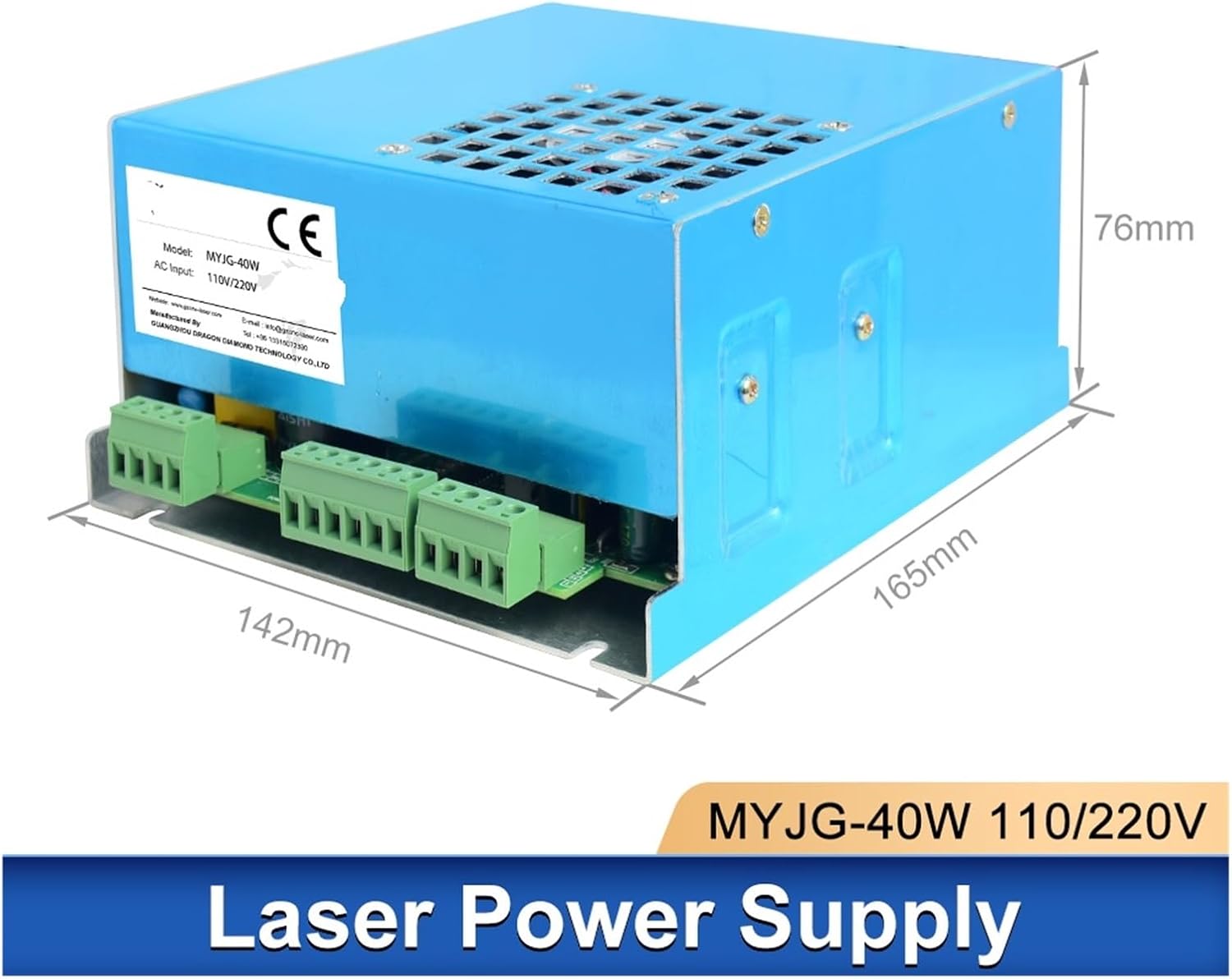 M40 40W Power Supply LCD Display Support 110V/220V 115V/230V(G/r/e/en,220V)