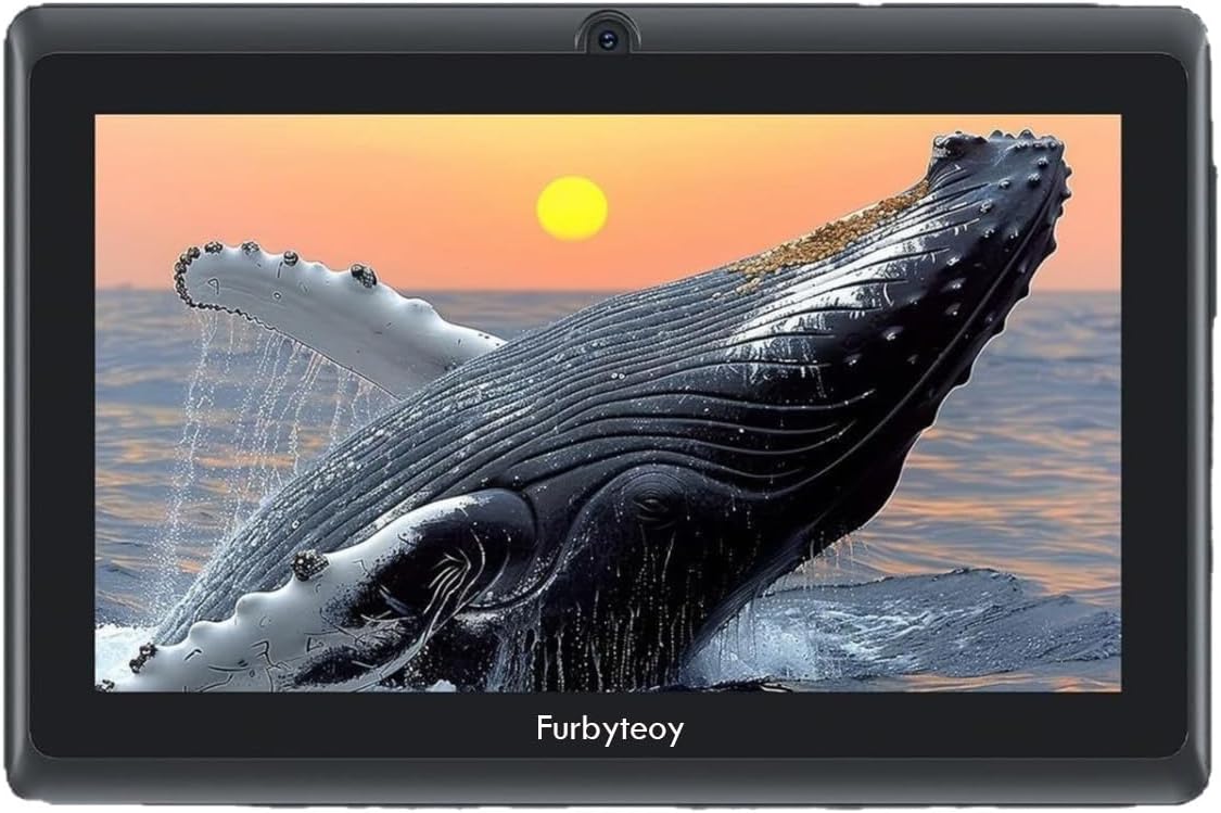2025 Kids Tablet 7 inch Android 15 Tablets for Kid with Parental Control, WiFi, Bluetooth Dual Camera