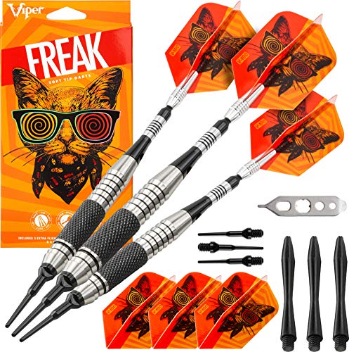 Fléchettes pointe souple Viper The Freak pour éviter les rebonds sur cible