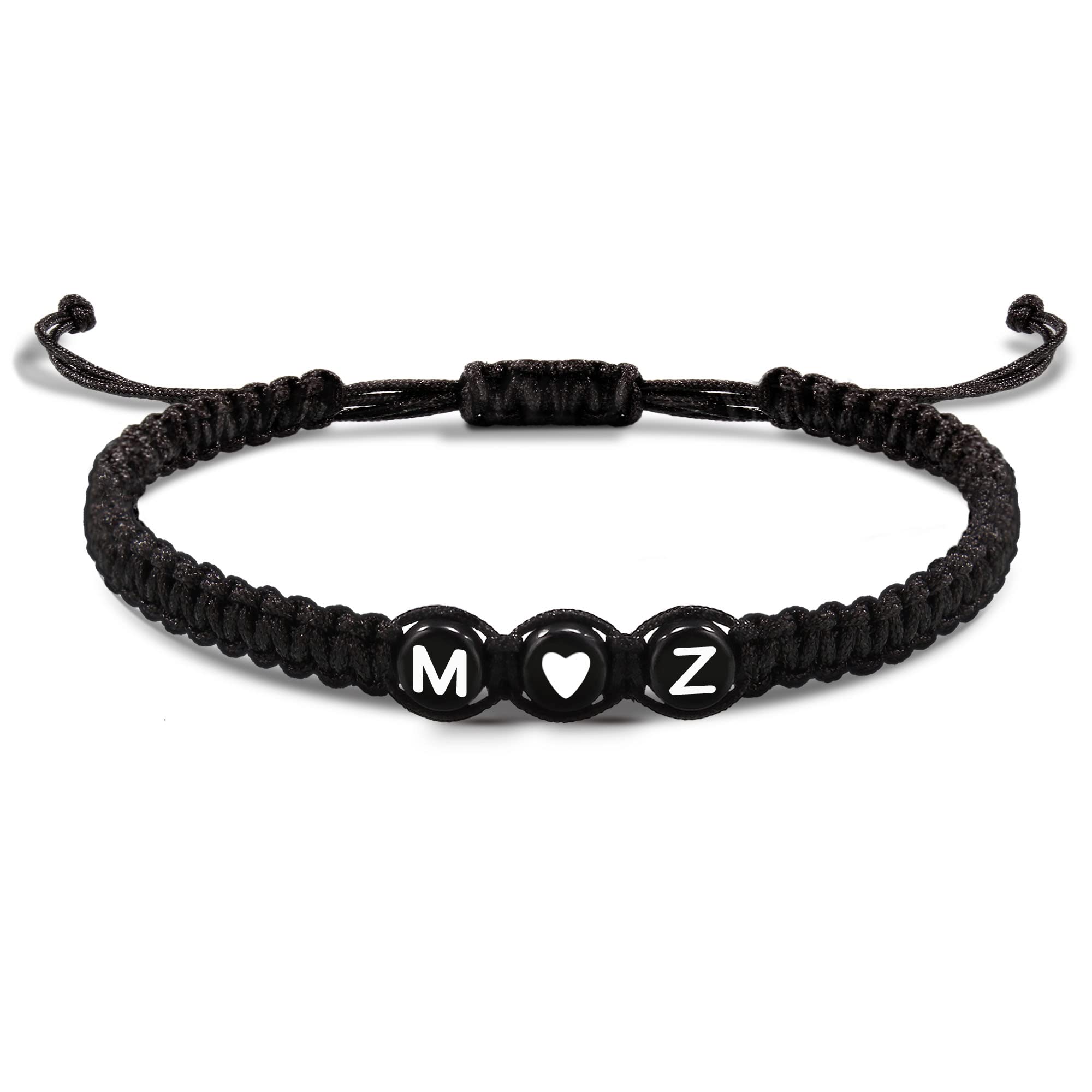 Initial Bracelets for Women, Easter Basket Stuffers Mothers Day Gifts Men's Bracelets Gifts for Girlfriend Boyfriend Letter Bracelets I Love You Gift for Her Him Best Friend Birthday Gift Christmas Jewelry