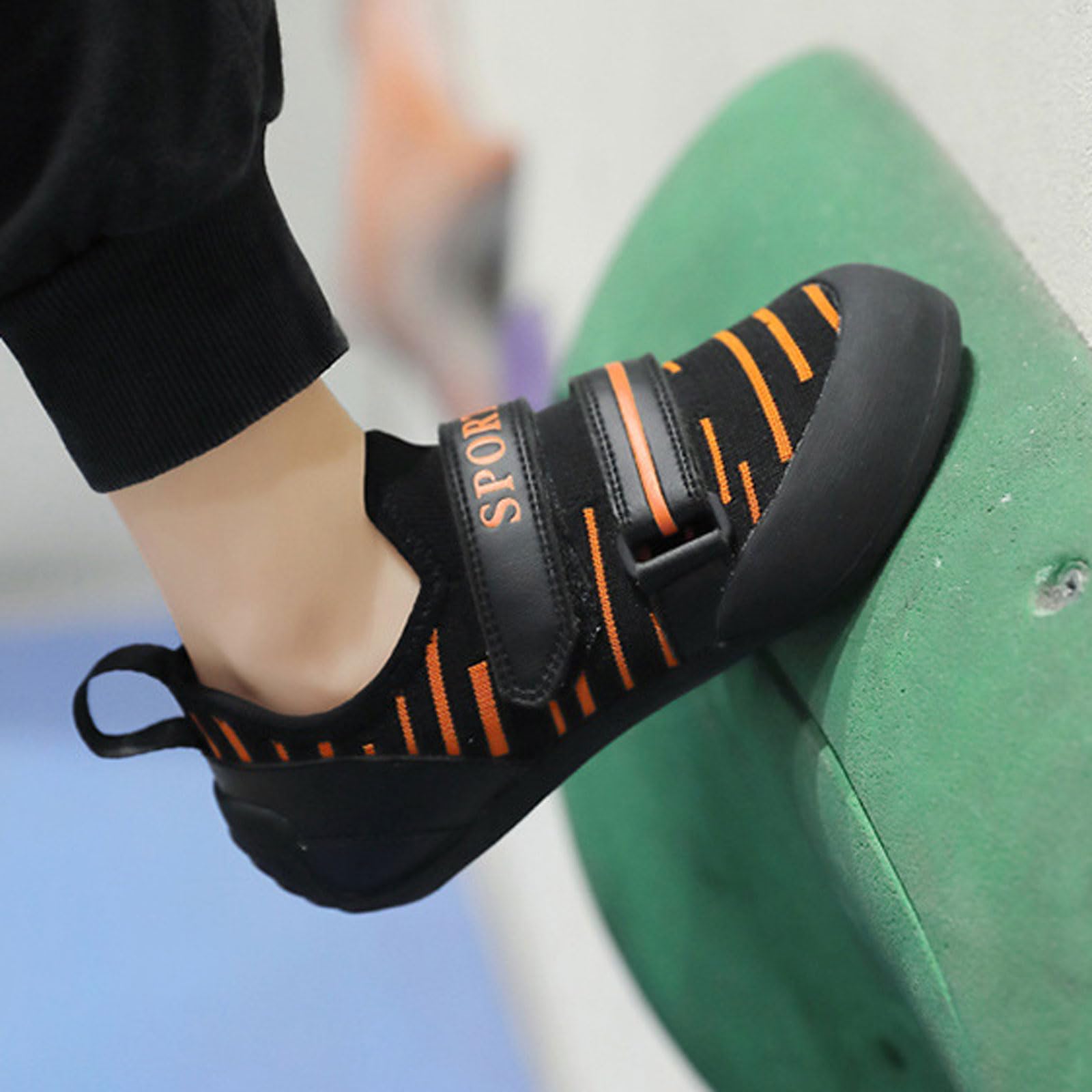 Scarpe da Arrampicata Indoor,Scarpe da Arrampicata per Principianti,Scarpe da Boulder Indoor,Facile da Pulire,Facile da Indossare e da togliere,Adatto per l'arrampicata Indoor