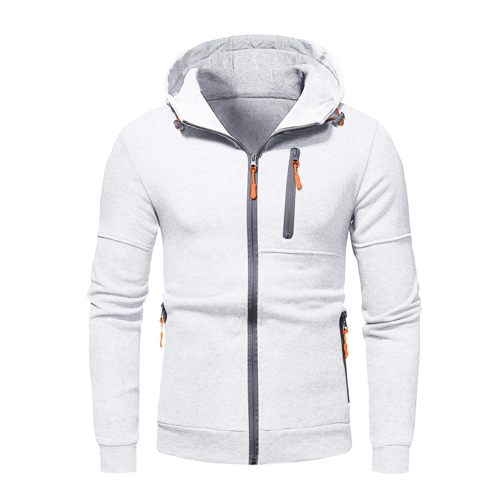 Chándal para hombre XL Chándal para hombre, traje de casa de un solo color, 2 piezas, traje de invierno acogedor para hombre, ropa de calle holgada, chándales de entrenamiento, traje de jogging para