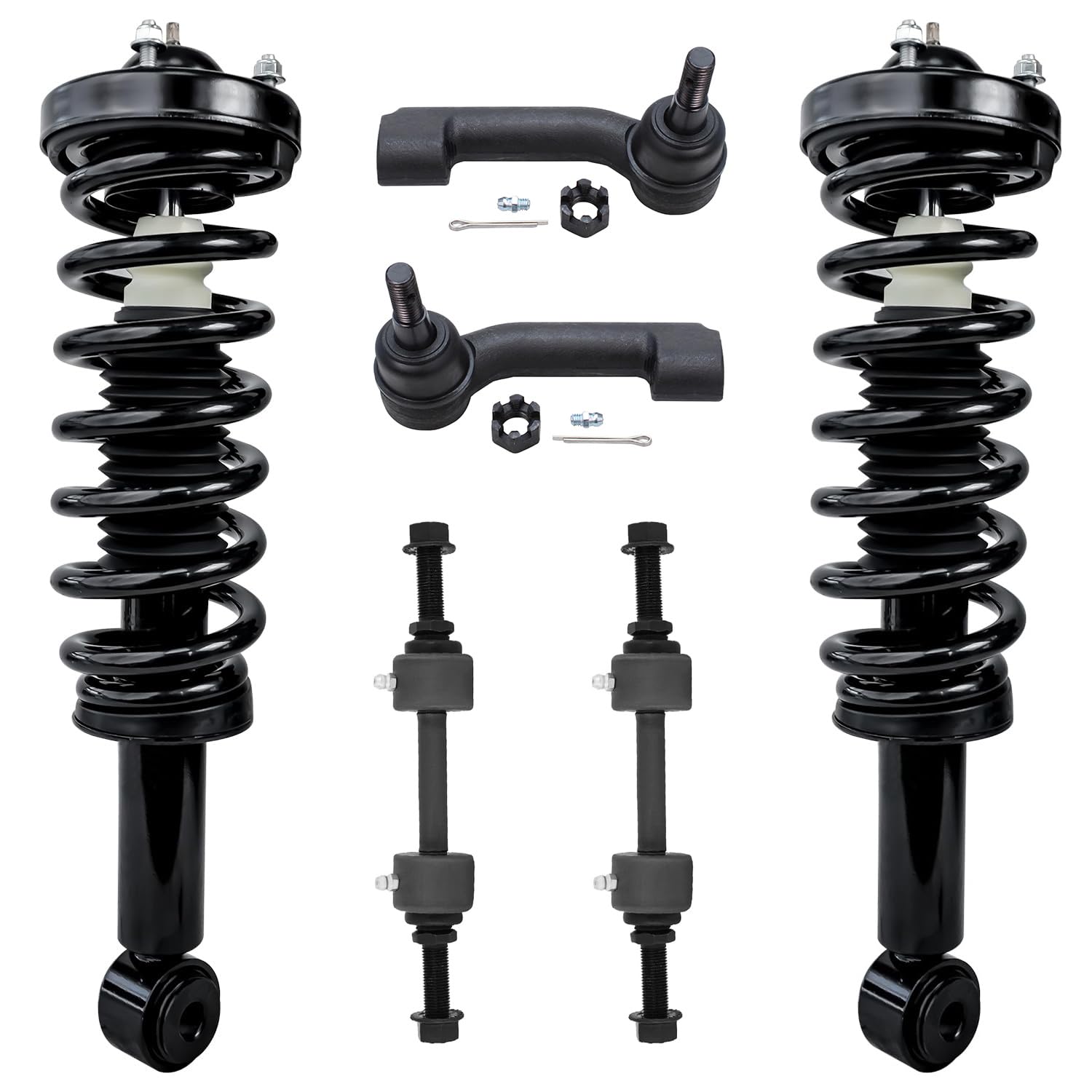 Detroit Axle 2WD Front Struts Kit