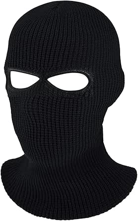 ARROMI Ski Mask, Black Balaclava, Balaclavas for Men, Full Face Cover