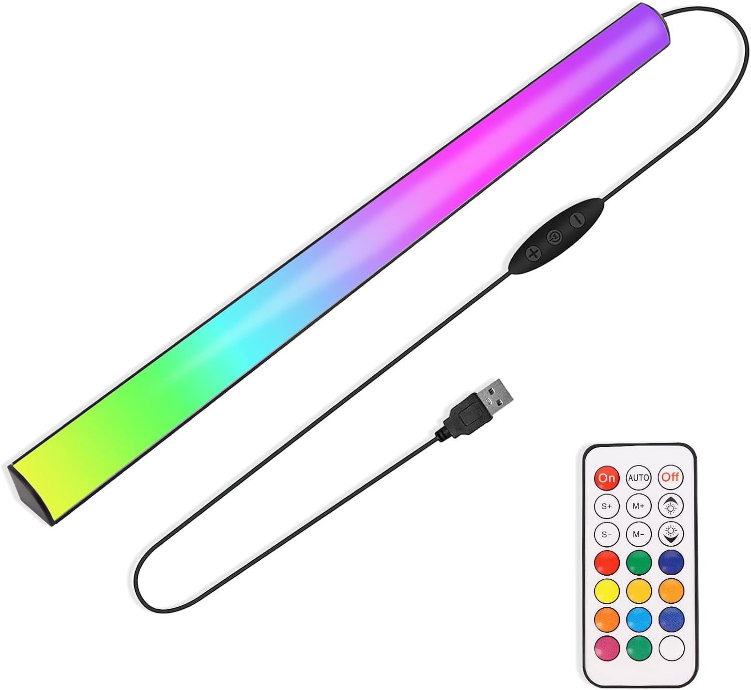 RGB Gaming Lights,Under Monitor Light Bar,TV Backlight,Gaming Light Bar
