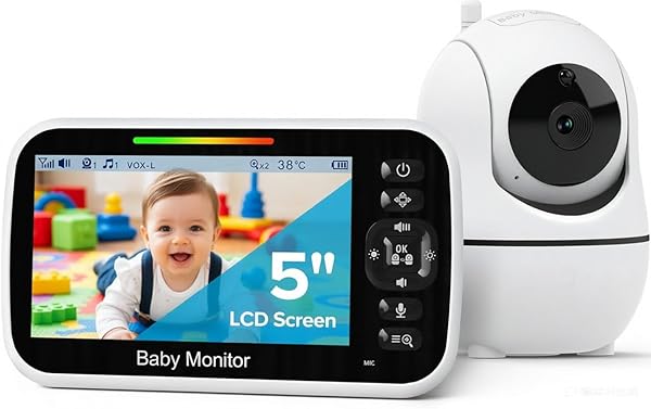 GoodBaby 5" Baby Monitor with Camera 1