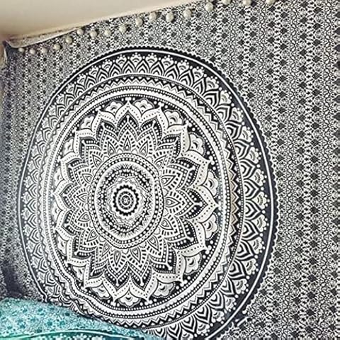 Bless International King Mandala Tapestry Cover