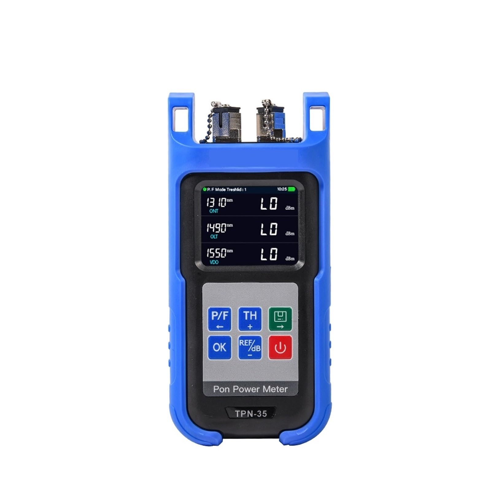 Dikkac Sc- Power Meter Fiber Optic Cable Tester, 1310/1490/1550Nm Pon Optical Power Meter, Orientek Tpn-35 Network Tester, Fiber Optic, Otdr Sc/Upc Sc/(Sc- Power Meter)