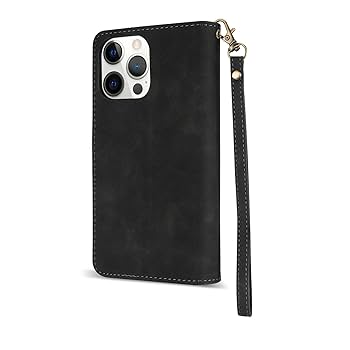 Apple - 即発送 Apple Leather Wallet iPhone 12 Pro 黒 Apple iPhone Leather Wallet with MagSafe - Black for sale