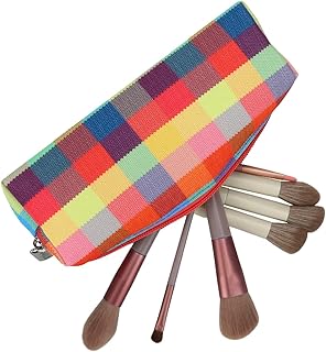 E-Tree Bolsa de maquillaje para brochas de ma...