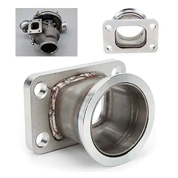 Amazon.co.jp: daili store ステンレス鋼フランジアダプター T3