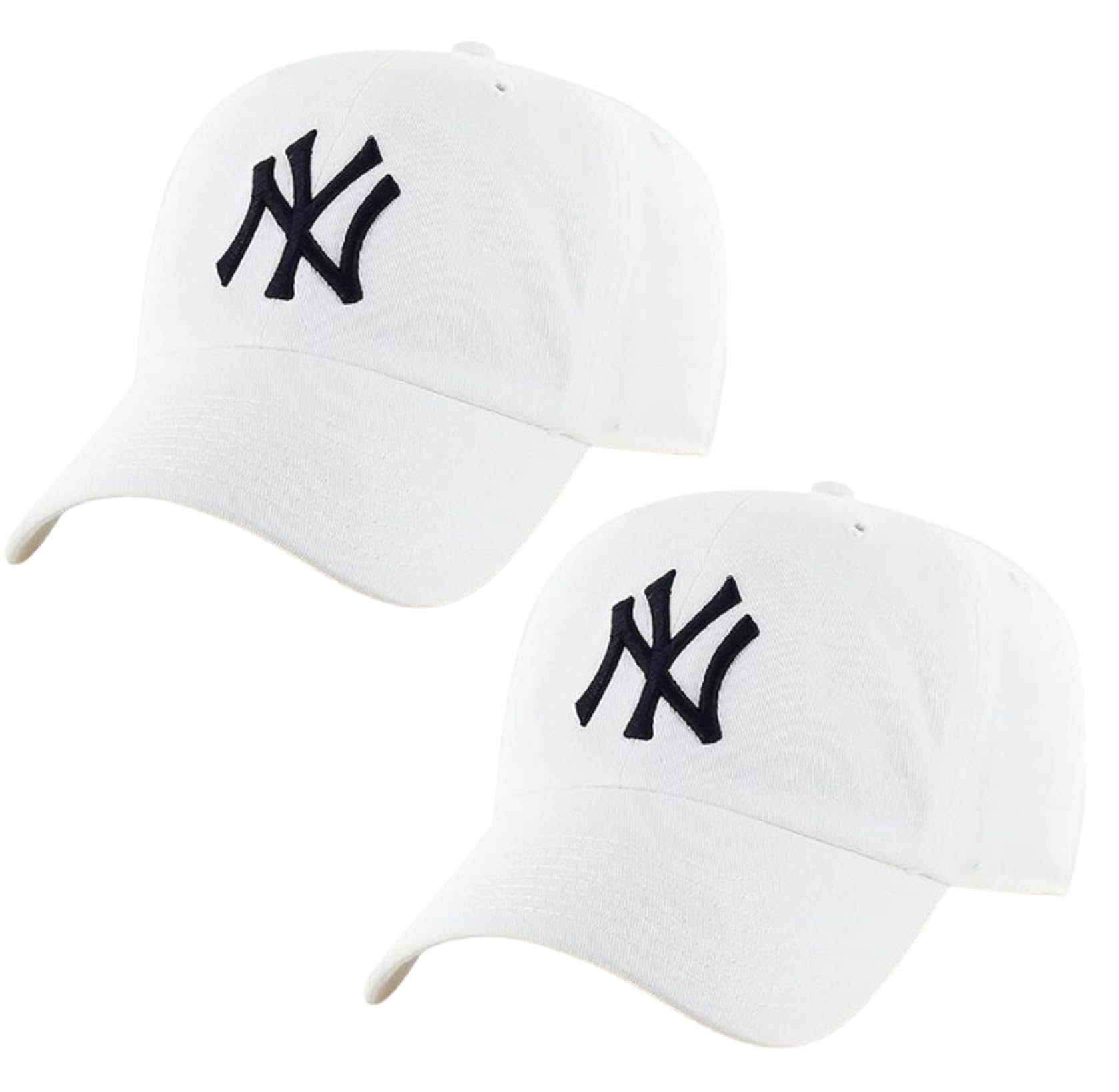 fy lane Baseball Combo Caps for Men and Women Stylish Unisex Cotton Caps Men for All Sports Football Cricket Running Dating Gifts Hat nY Cap Pack 2-picture-36