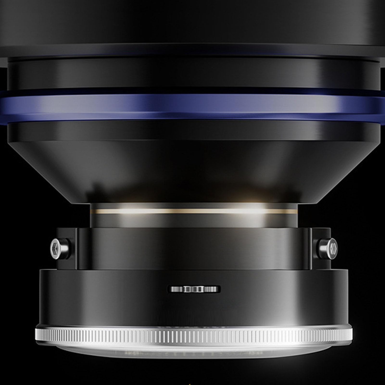 Luce per Microscopio Polarizzata, Illuminatore LED per Microscopio con Luce Regolabile a 96 LED Luminosi USB con Apertura Ruotabile, Lampada per Microscopio per L'industria
