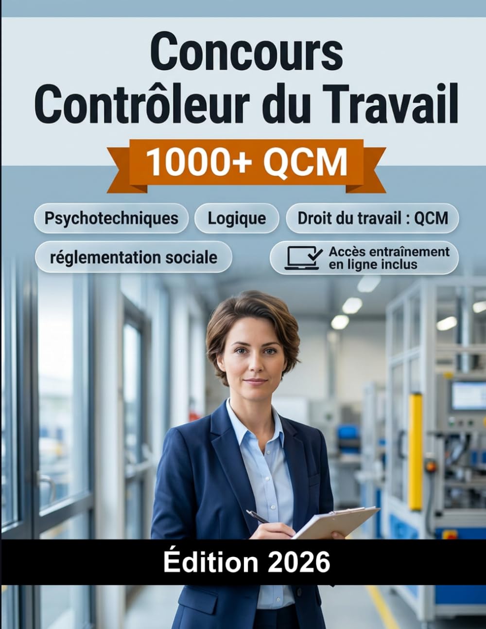 Concours Contrôleur du Travail 2026: Droit du travail : QCM, réglementation sociale, cas pratiques, oral et méthode de préparation