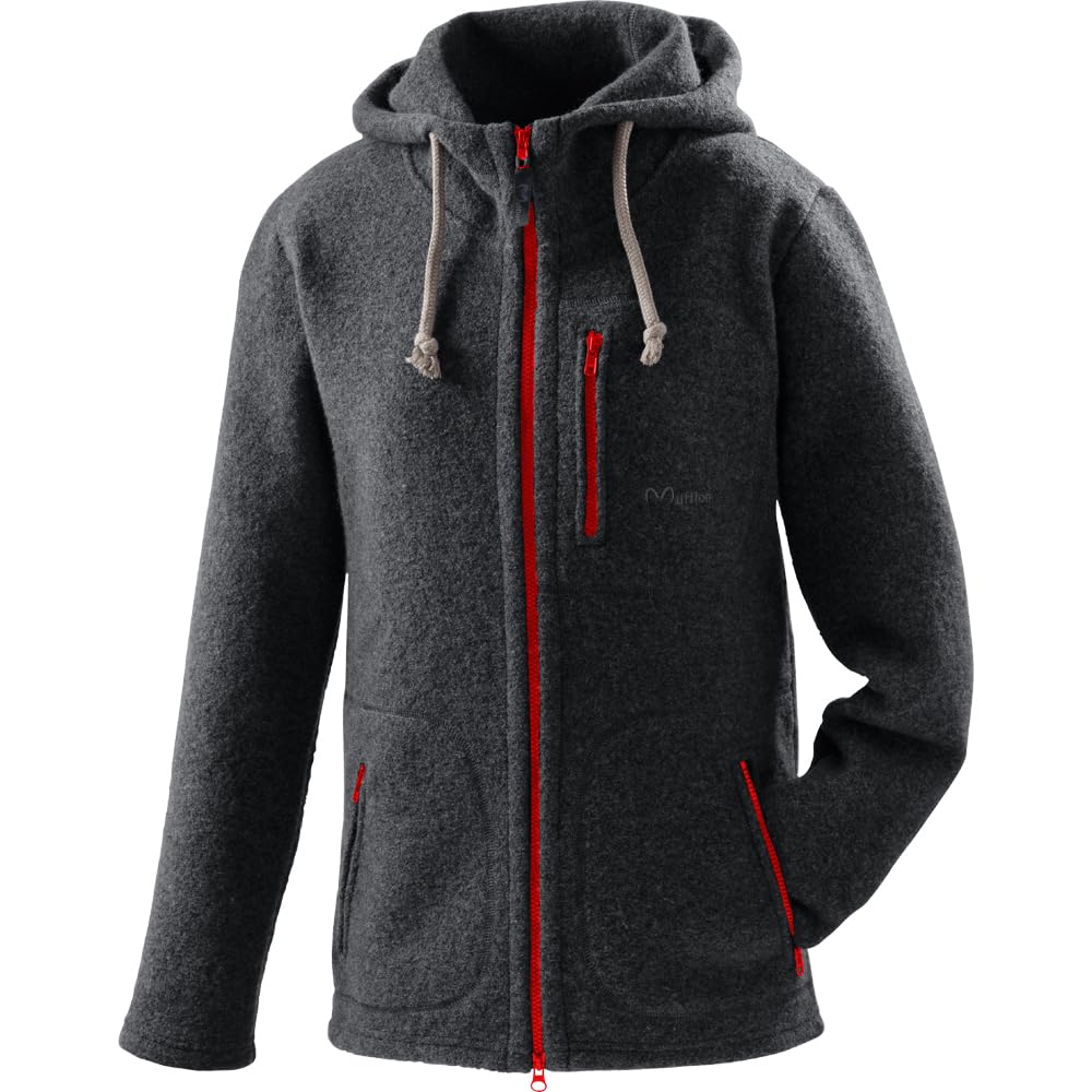 Mufflon W100 Mu-Bob anthracite t.XXXL veste à zip rouge - 2