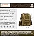 UNISTRENGH Multi-Purpose Tactical Molle Utility Pouches Compact Waist Pack Military Water-Resistance Casual Satchel Bag Fanny Pack Hunting Accessory (Desert Camo)