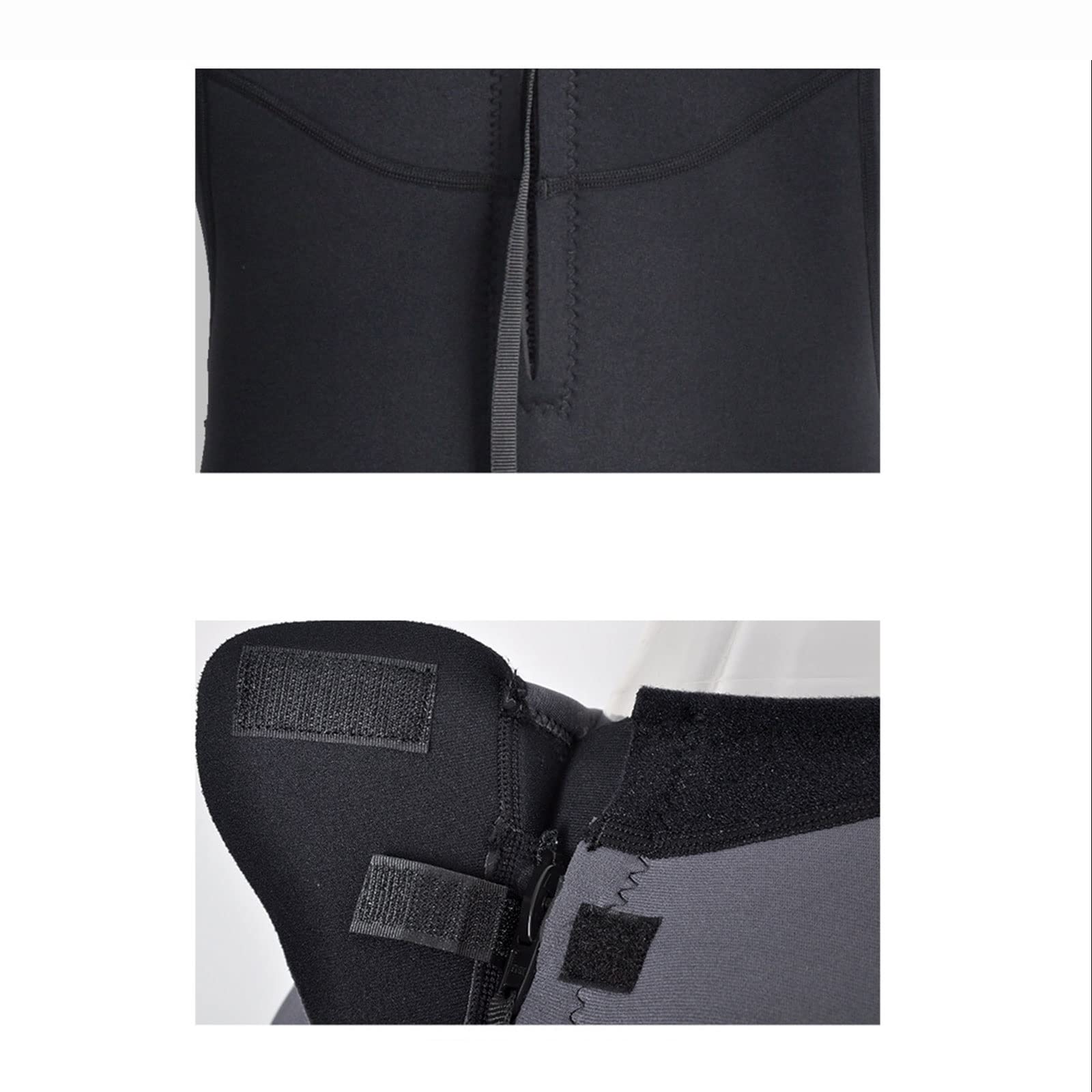 Wygwlg Combinaison en néoprène 3 mm pour Hommes, Combinaison à Manches Longues avec Fermeture éclair dans Le Dos, Combinaison de Surf, Combinaison de plongée, Combinaison de Triathlon
