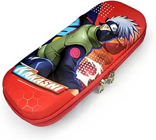 KiddiBox Anime Pencil Box | Durable Geometry Box for Kids, Anime Pencil Pouch Boys & Girls | Large-Capacity Anime Statione... Price In India