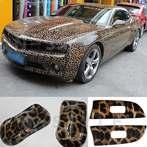 Amazon.co.jp: カッティングシート/ヒョウ柄152cm×1m単位