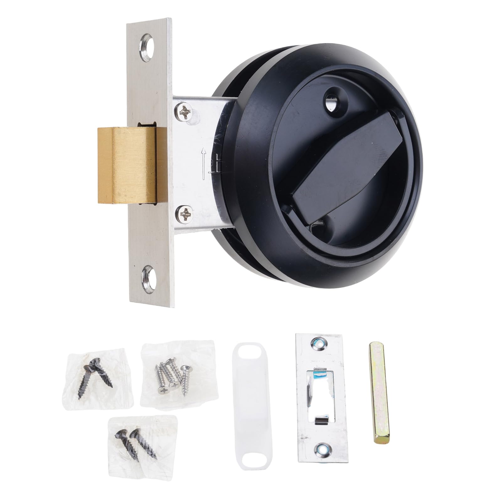 Cazstyk Multicolor Childproof Handle Adjustable Drawer Handle Twist Mechanism Door For Smooth Operate On Standard Ready Openings Narrow Hallway Door Solution