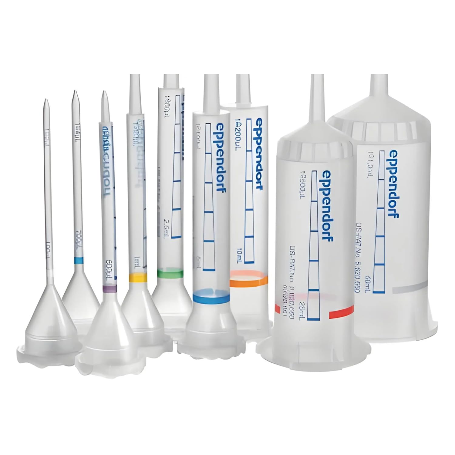 Eppendorf Combitips Biopur Advanced Dispenser Tips, Red, 25 ml Capacity, Pack of 100