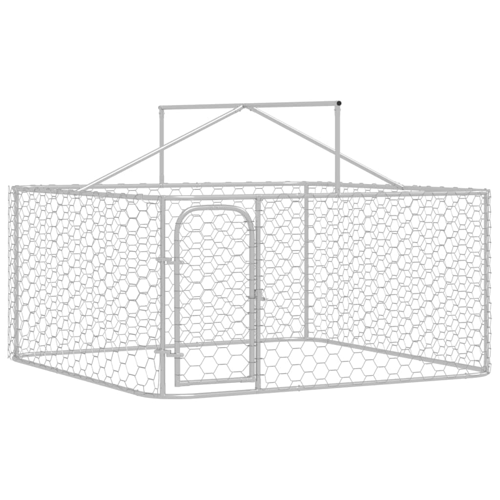 Générique Chenil extérieur avec Toit 200x200x150 cm,Niches & enclos pour Chiens,19.35KG-171498