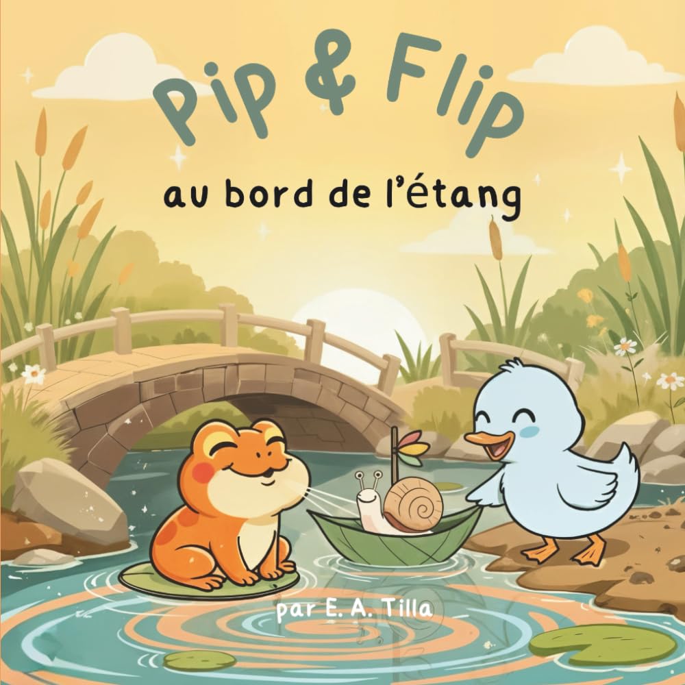 Pip & Flip au bord de l’étang