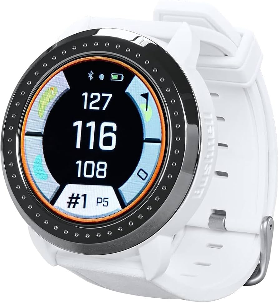 新品同様！Bushnell ION ELITE ホワイト Amazon.com: Bushnell iON Elite (White) Golf GPS Watch Bundle