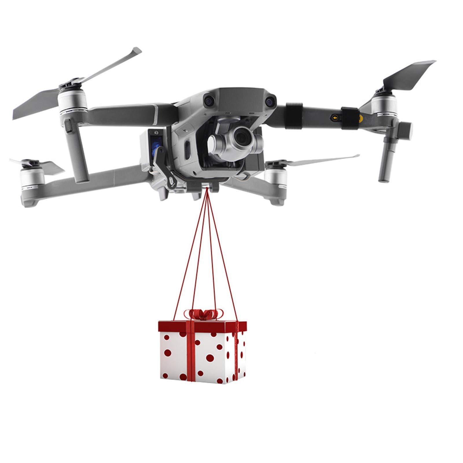 Generic Lanzador de Drones Compatible con 2 Pro Zoom Dispositivo Ligero de Caída de Aire para Carga útil de Liberación de Cebo de Pesca, Carga USB para Actividades Al Aire Libre (como se Muestra)