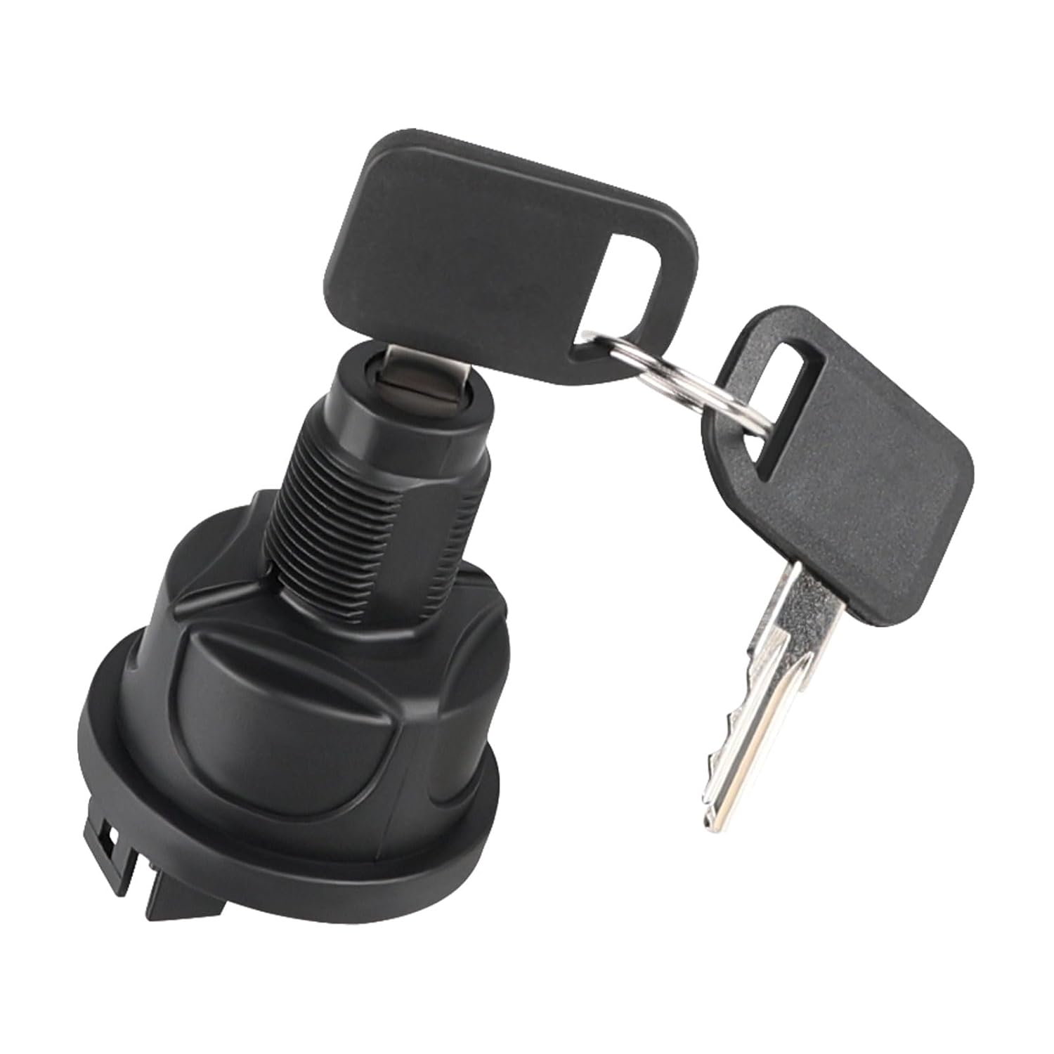 WMPHE Rotary Ignition Switch with Keys Replacement for AUC15805 AUC13979 UC10104 TCA26088 TCA24615 Compatible with John Deere XUV550 S4 GT225 GX325 LX255 Z945M 661R X465 Quik-Trak ZTrak Greensmower