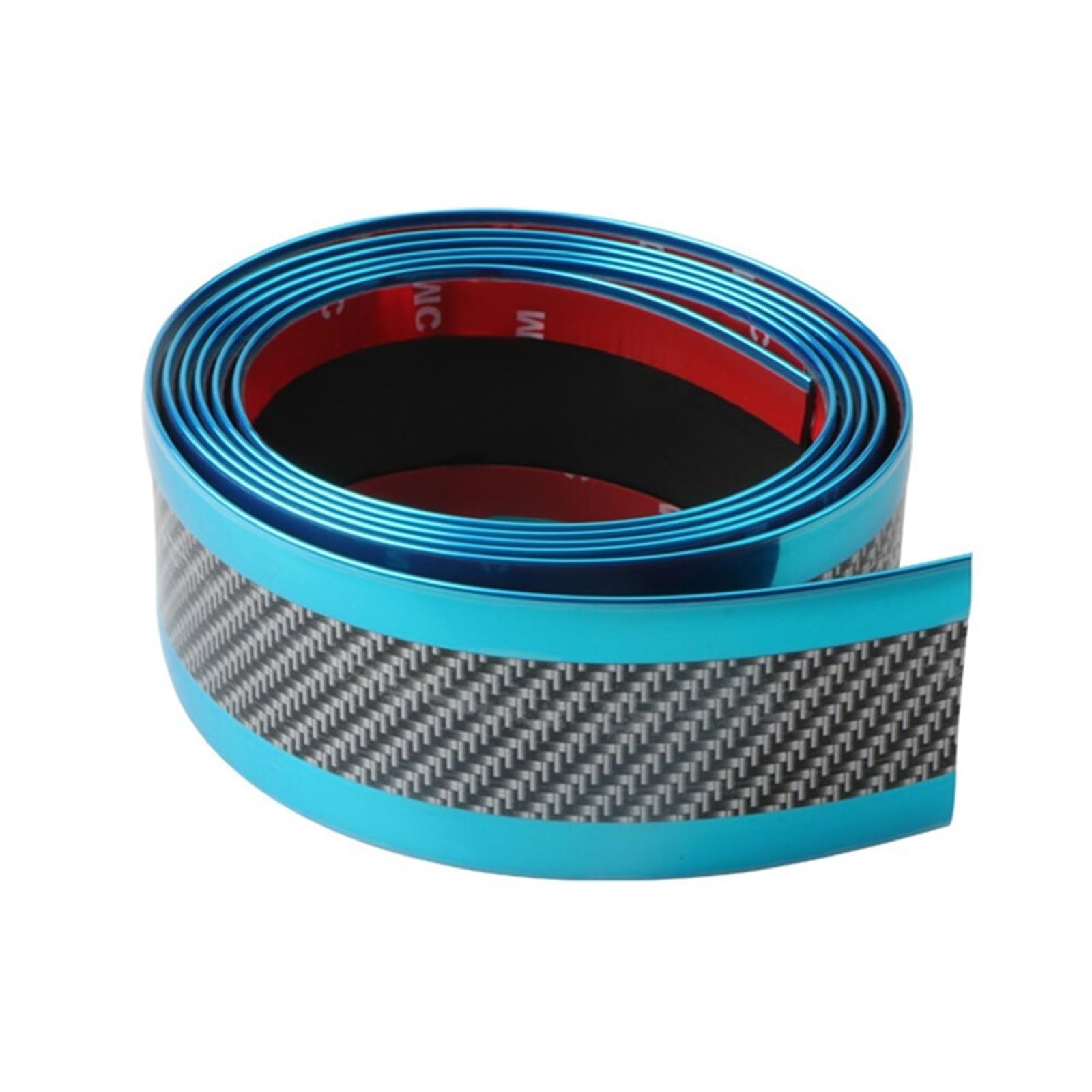 Striscia protettiva per paraurti Adesivi per auto Antigraffio Protezione soglia porta Striscia di gomma Pellicola paraurti Styling(1M-03)