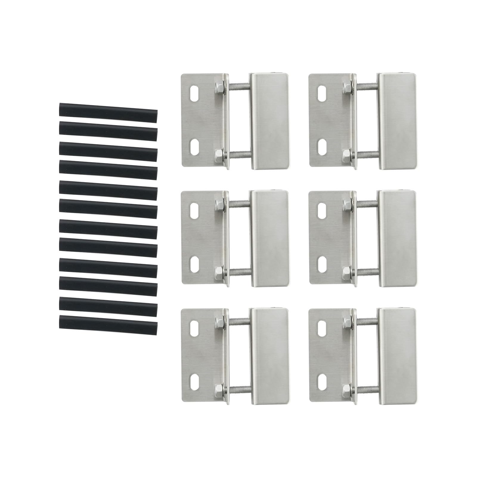 6 Stück Dachhalterungs, Roof Rack Brackets, Van Roof Rack Mount Kit, Van-Dachträger-Befestigungssatz Dachträger-Halterungen 304 Edelstahl Pilzkopfhalter für Ducato Jumper Boxer ProMaster Movano