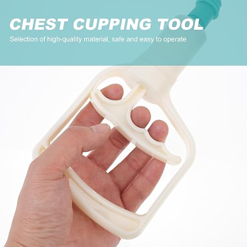 Miniatura 8 de Ciieeo Juego de bomba de mano con taza de ventosas al vacío, ventosas al vacío para mamas, levantamiento de glúteos, masaje corporal, juego de