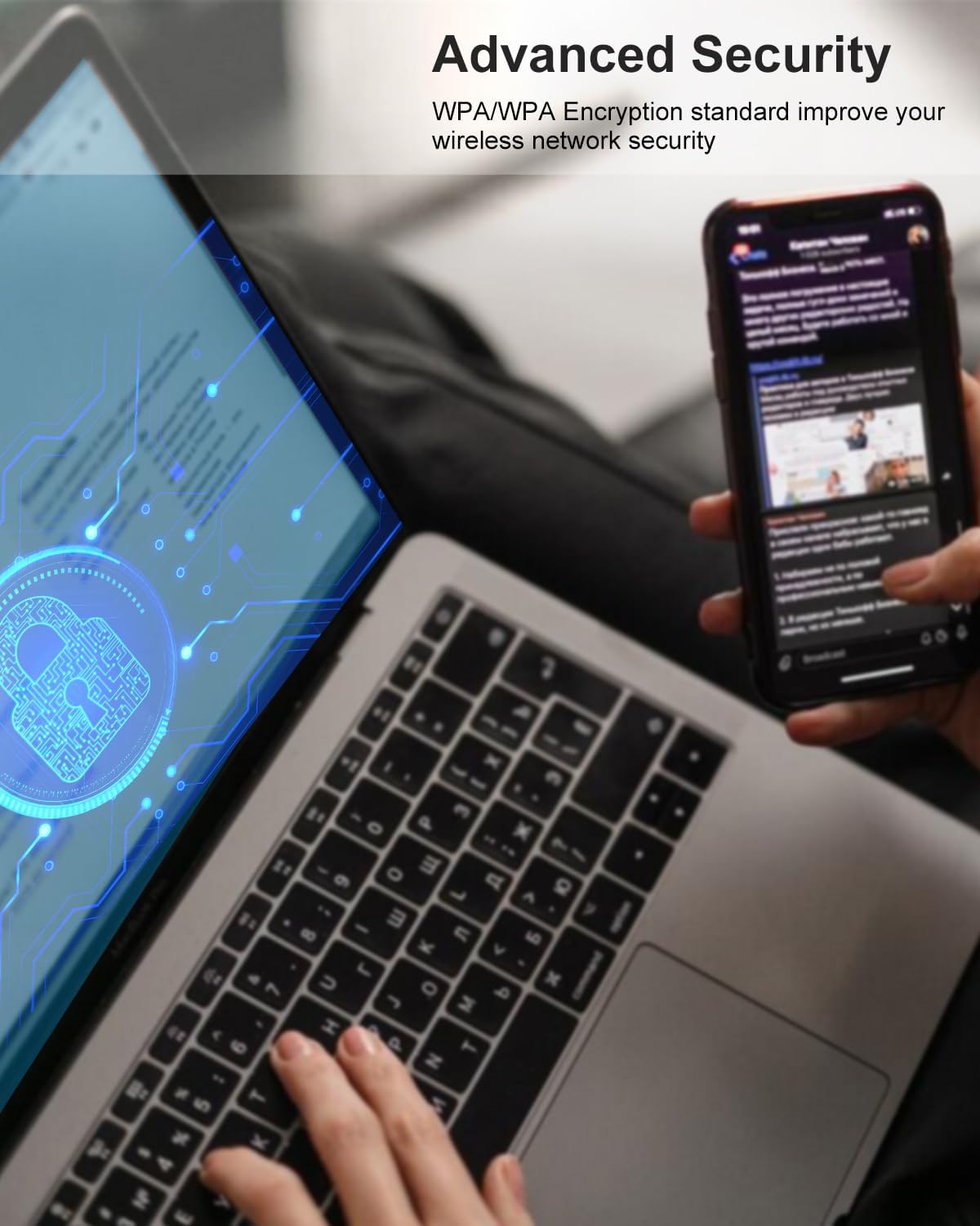 AC600 Nano USB WiFi Adapter for Desktop PC/Laptop, Dual-Band (5GHz, 2.4GHz) Wireless 802.11ac MU-MIMO Network Adapter for Windows & Mac OS, Mini Travel Size WiFi Dongle - Image 4