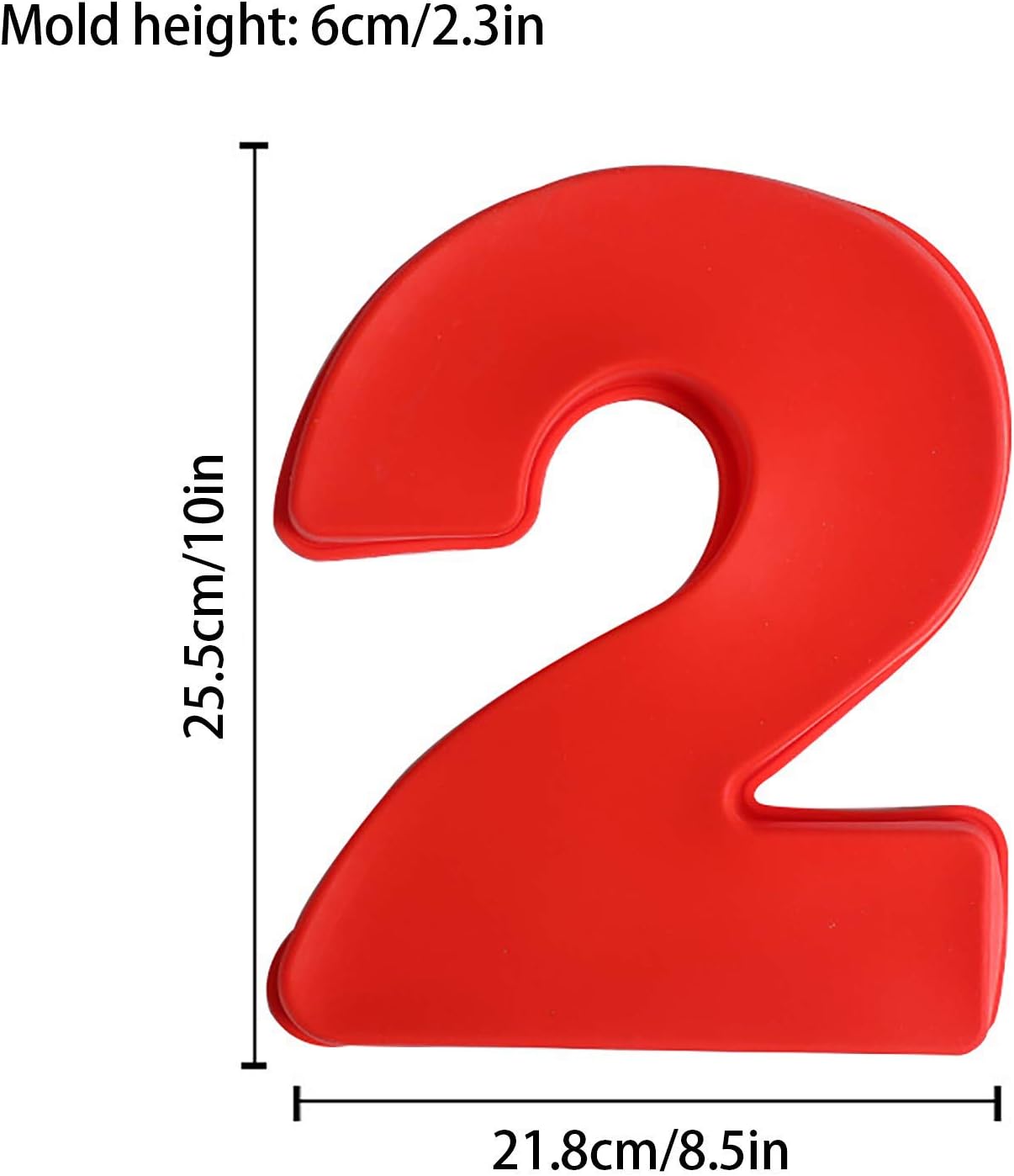 Number Shape Cake Molder Grande Taille Kimodo Boutique Grand Moule A Gateau En Silicone 3d En Forme De Chiffre 0 9 Pour Anniversaire Et Anniversaire De Mariage Moules A Gateaux Cuisine Et Maison