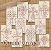 Redwork Ornate Crosses Christian Embroidery Machine Designs on CD - Multiformat