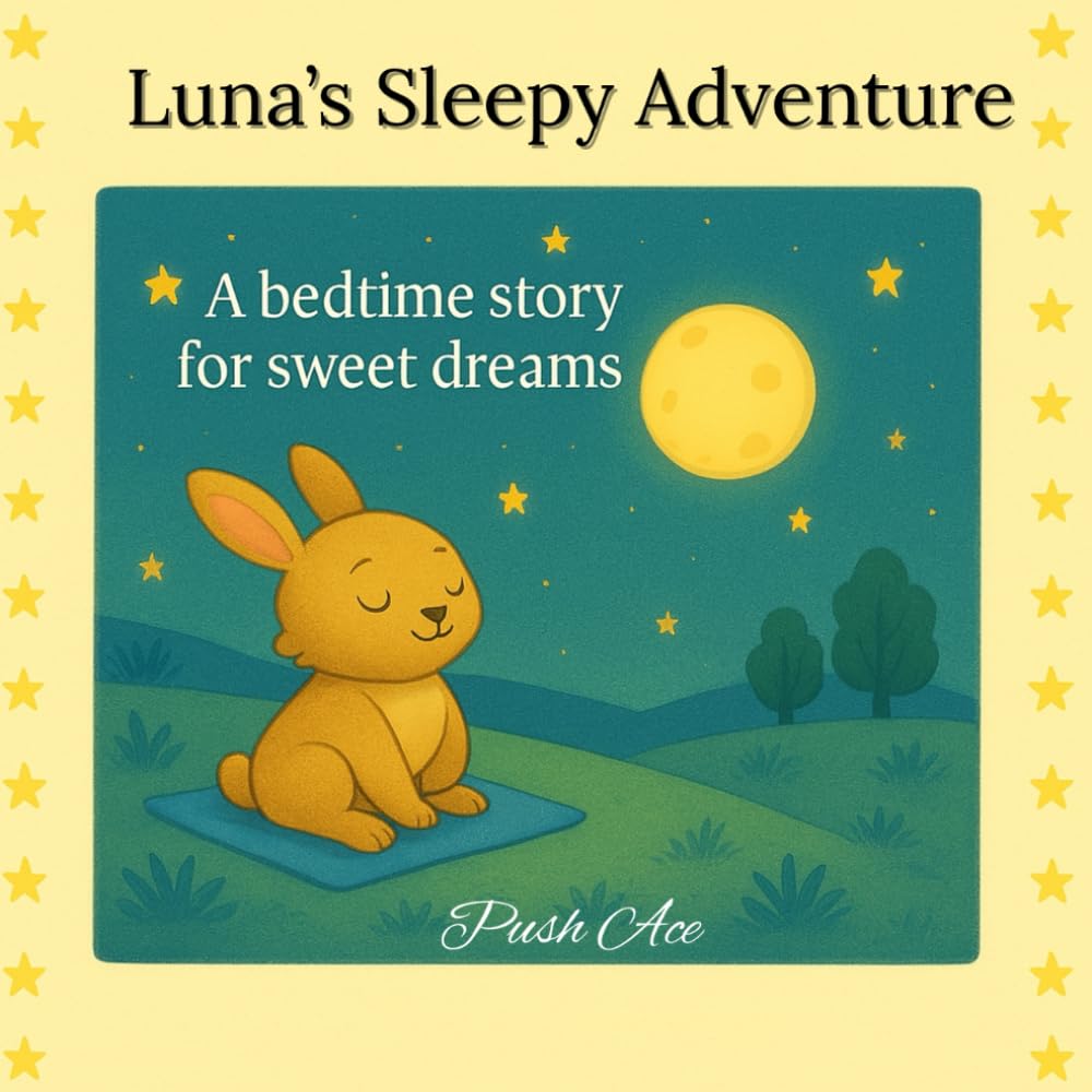 Luna's Sleepy Adventure: A Little Bunny's bedtime story for sweet dreams