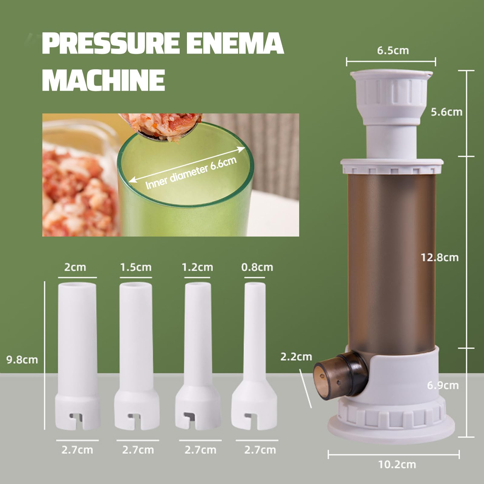 Insaccatrice Manuale Per Salsicce 15 L Macchina Per Salsicce 15 L A Doppia Velocita 5 Tubi Insacco P 010633827021