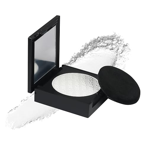 SUGAR Cosmetics Powder Play Translucent Compact |Normal Matte Finish & Smooth Application | Long Lasting - 6gm,White
