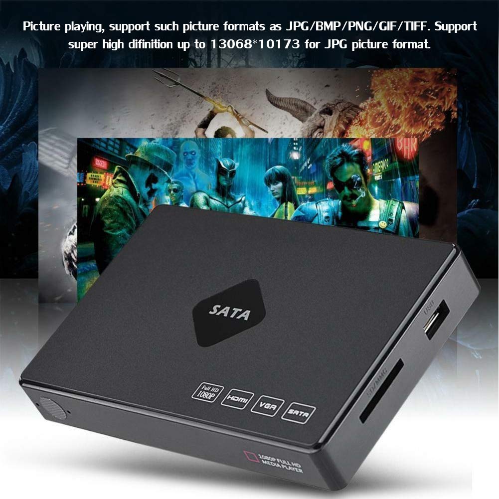 Reproductor Multimedia HDD, Reproductor de Disco Duro, 2,5 Pulgadas, una Variedad de Necesidades de Aplicación(Normativas Europeas)