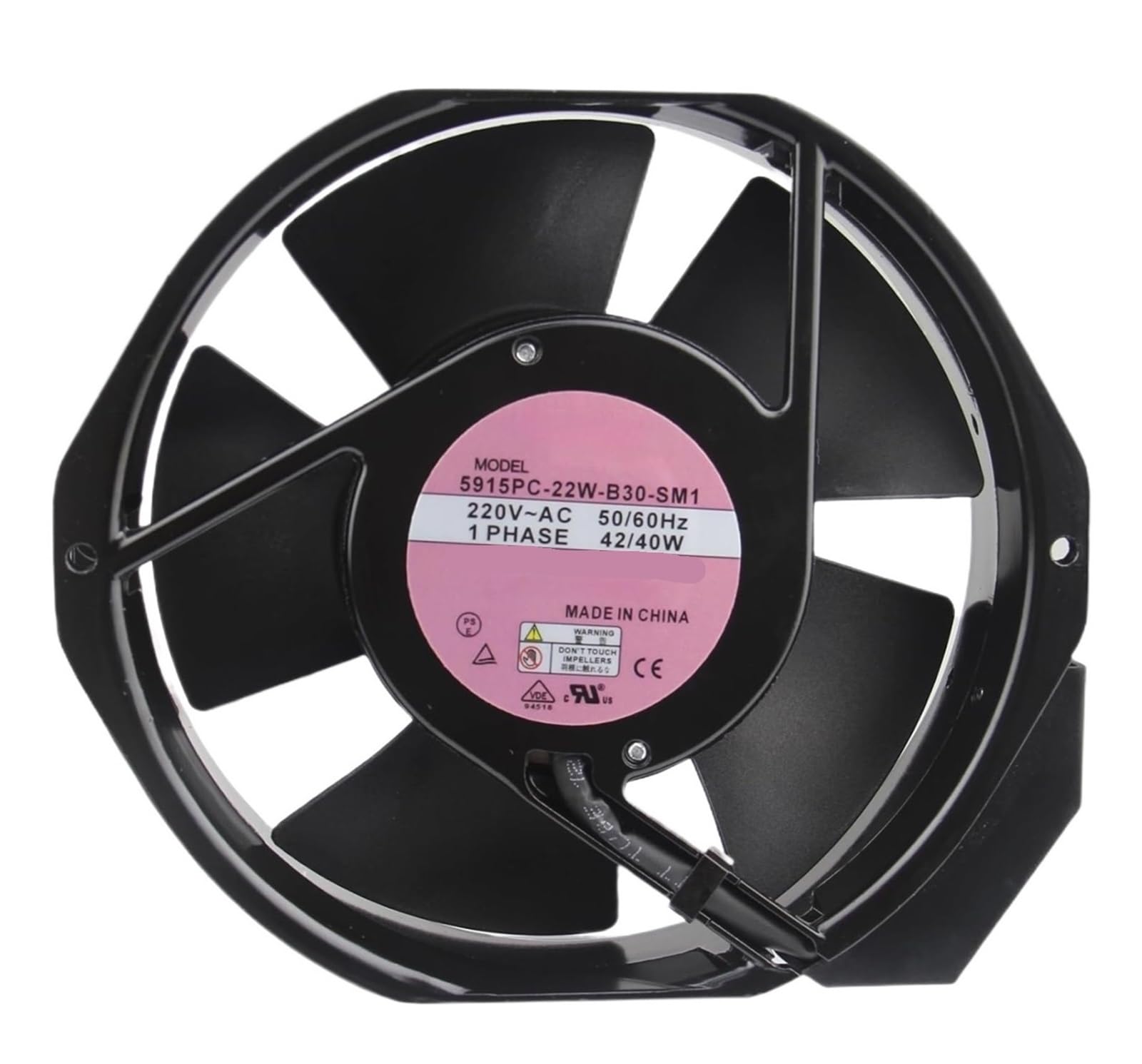 FSBNMNXPQ 5915PC-22W-B30-SM1 220V 50/60Hz 42/40W Fan