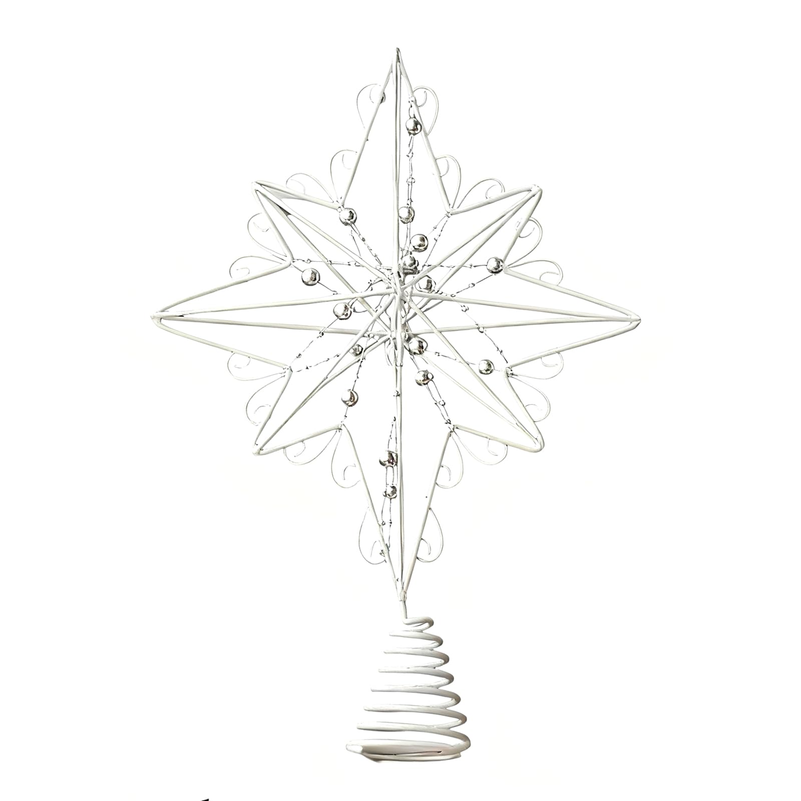 Tsophreniq Metal Irregular Tree Toppers Easy Install Star Christmas Tree Top Ornament Stylish Home Decoration Accessories Christmas Toppers