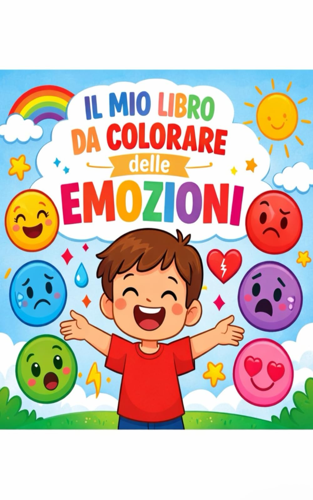 Il mio libro da colorare delle emozioni