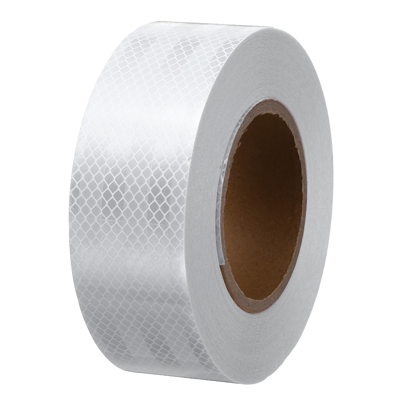 PATIKIL Reflective Tape, (2 Inch x 82 Feet,White), Warning Safety Tape High Viscosity Safety Reflective Tape Outdoor Waterproof, Suit for Bike/Trailers/Cars Ships