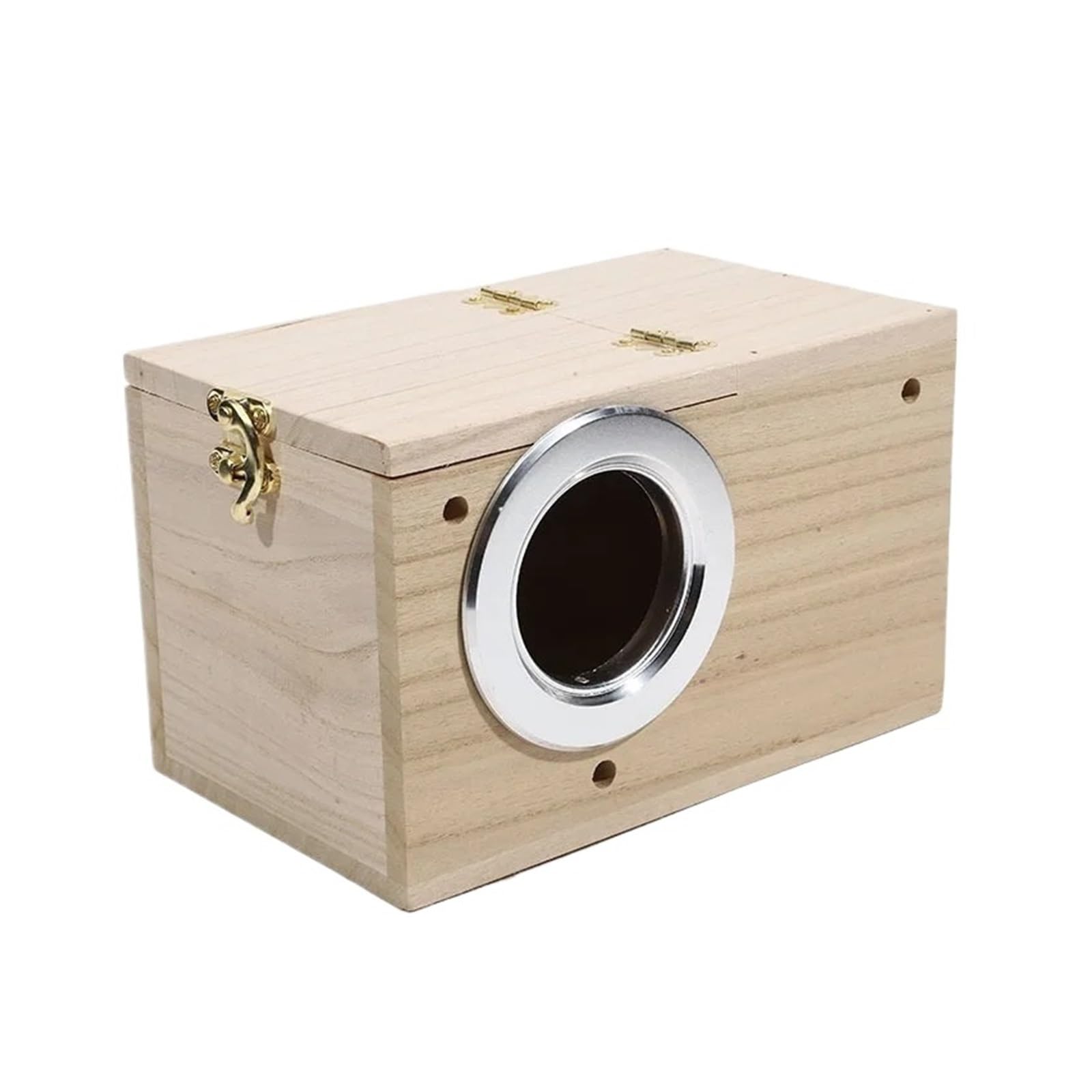 Pajarera de Madera | Casa de pájaros de madera SM for decoración del balcón del hogar